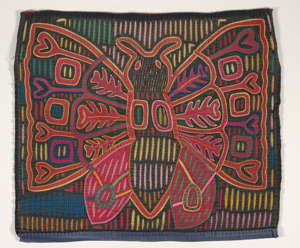 Painel da camisa (mola) (algodão aplicado) de Kuna Indian Culture