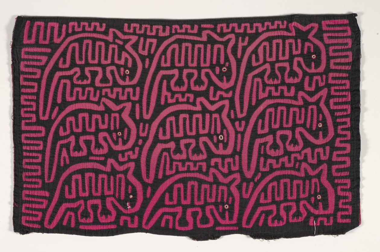Painel da camisa (mola) (algodão aplicado) de Kuna Indian Culture