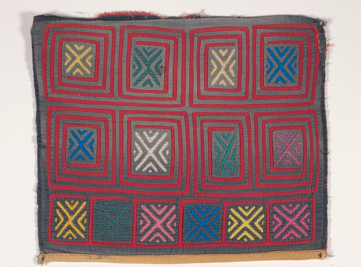 Painel da camisa (mola) (algodão aplicado) de Kuna Indian Culture