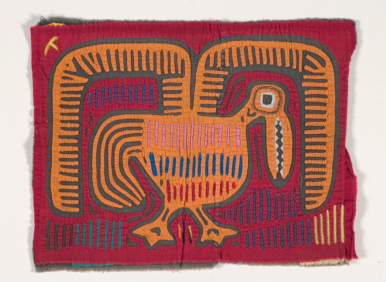 Painel da camisa (mola) (algodão aplicado) de Kuna Indian Culture