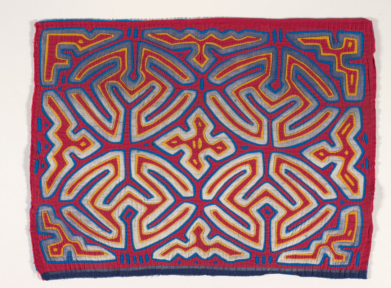 Painel da camisa (mola) (algodão aplicado) de Kuna Indian Culture