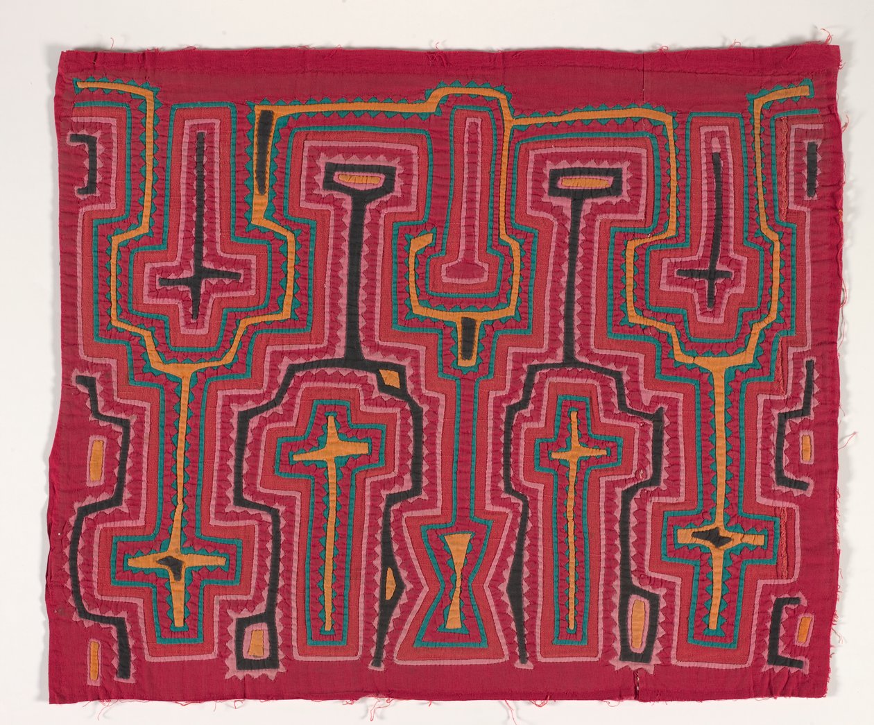 Painel da camisa (mola) (algodão aplicado) de Kuna Indian Culture