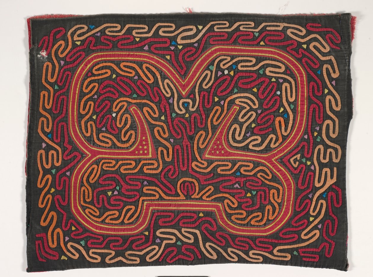Painel da camisa (mola) (algodão aplicado) de Kuna Indian Culture