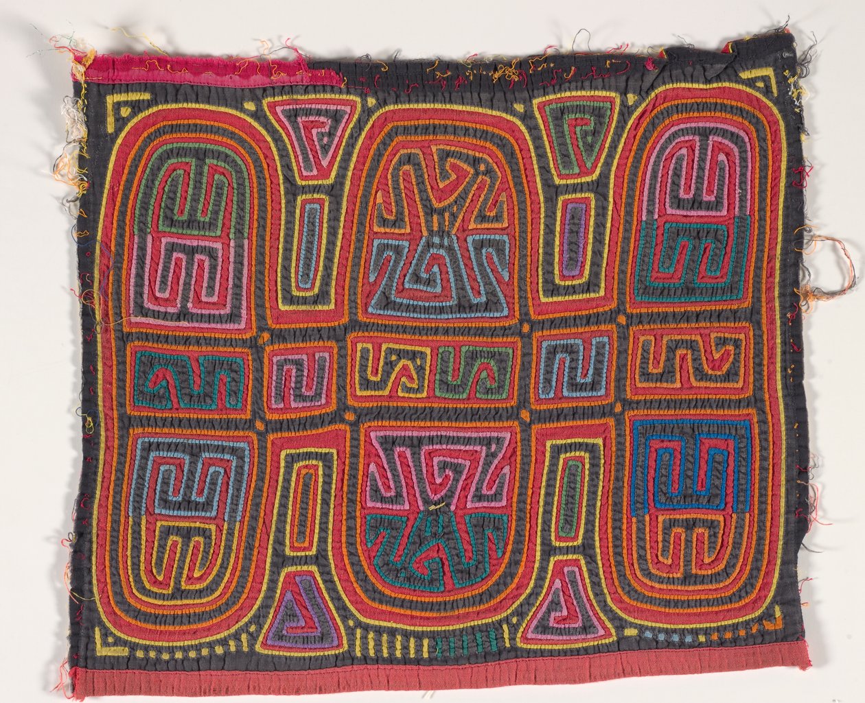 Painel da camisa (mola) (algodão aplicado) de Kuna Indian Culture