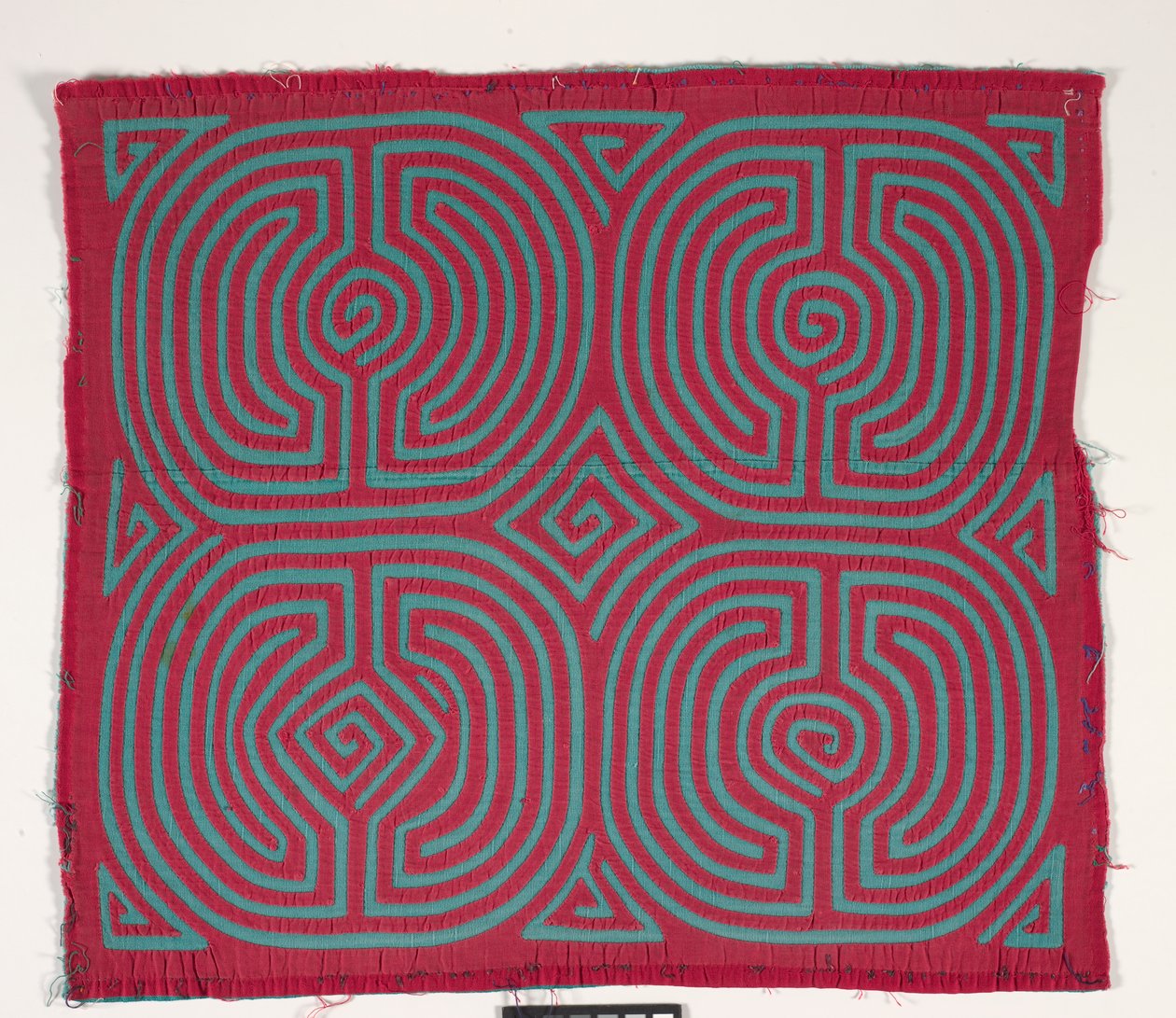 Painel da camisa (mola) (algodão aplicado) de Kuna Indian Culture