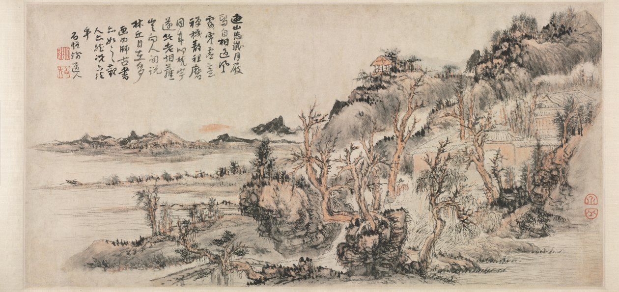 Paisagem de Primavera, 2ª metade do Séc. XVII. de Kuncan