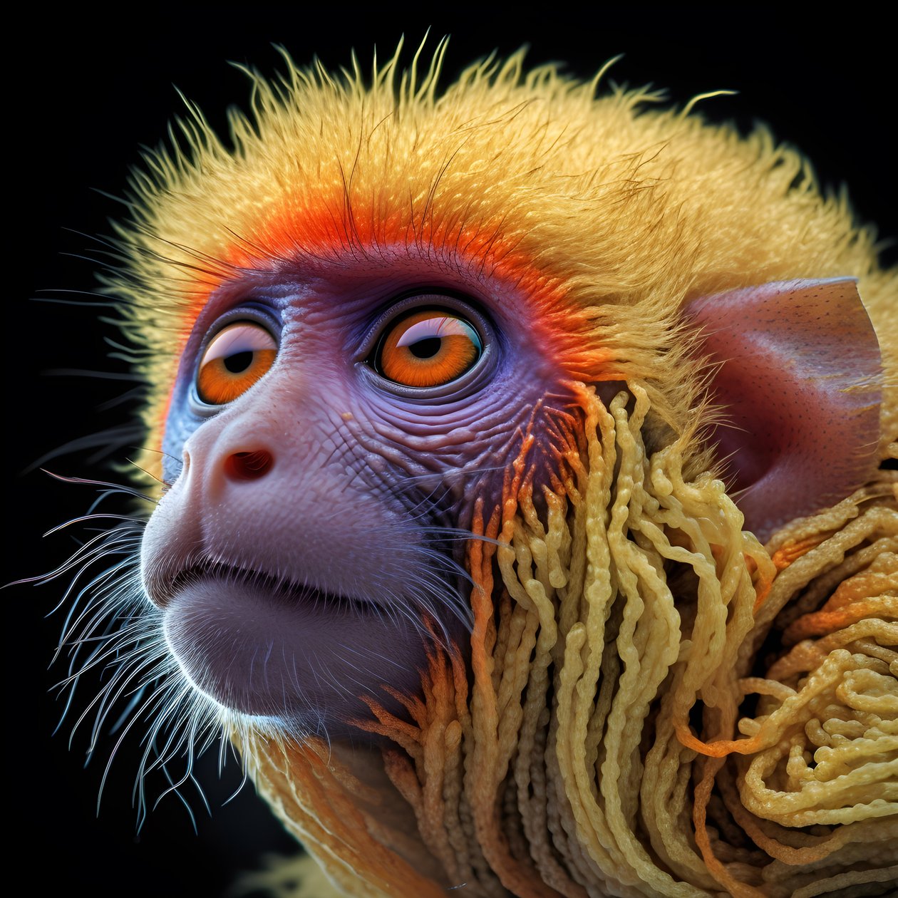 Macaco na cor 1 de Kurt Heppke