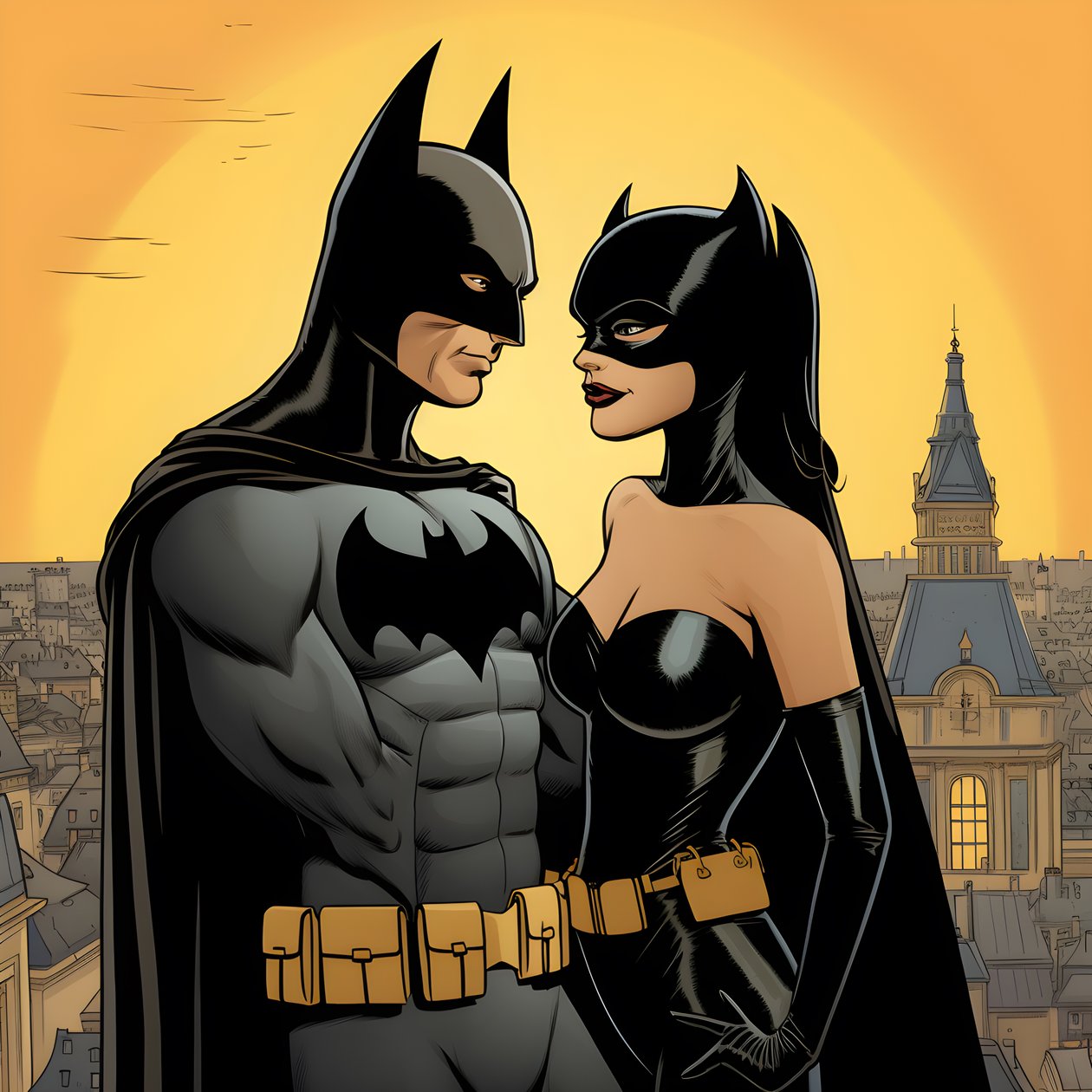 Batman e Mulher-Gato 1 de Kurt Heppke