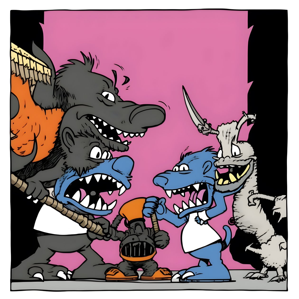 Banda desenhada 3 de Kurt Heppke
