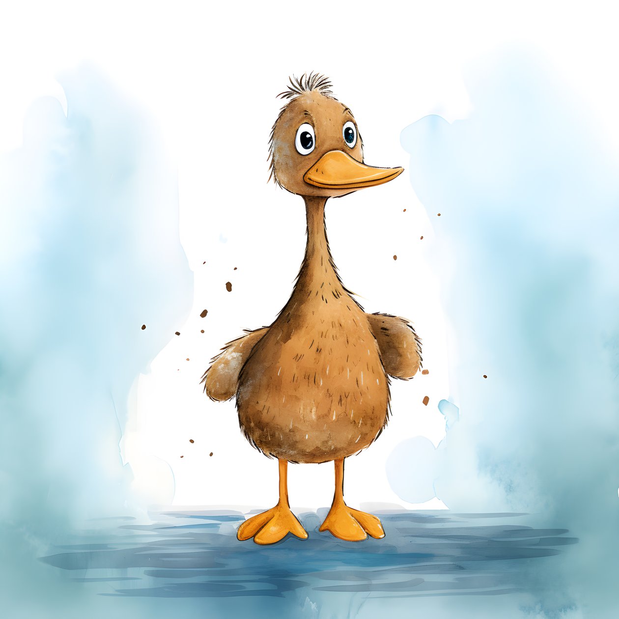 Pato no terreno 1 de Kurt Heppke