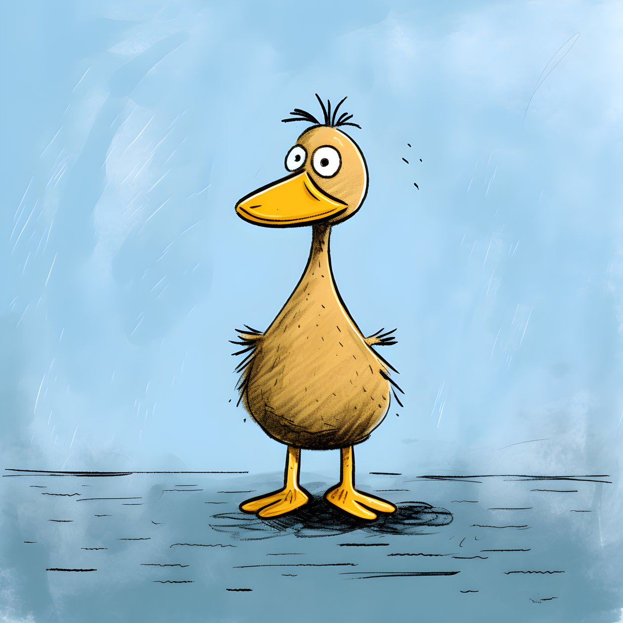 Pato no campo 3 de Kurt Heppke