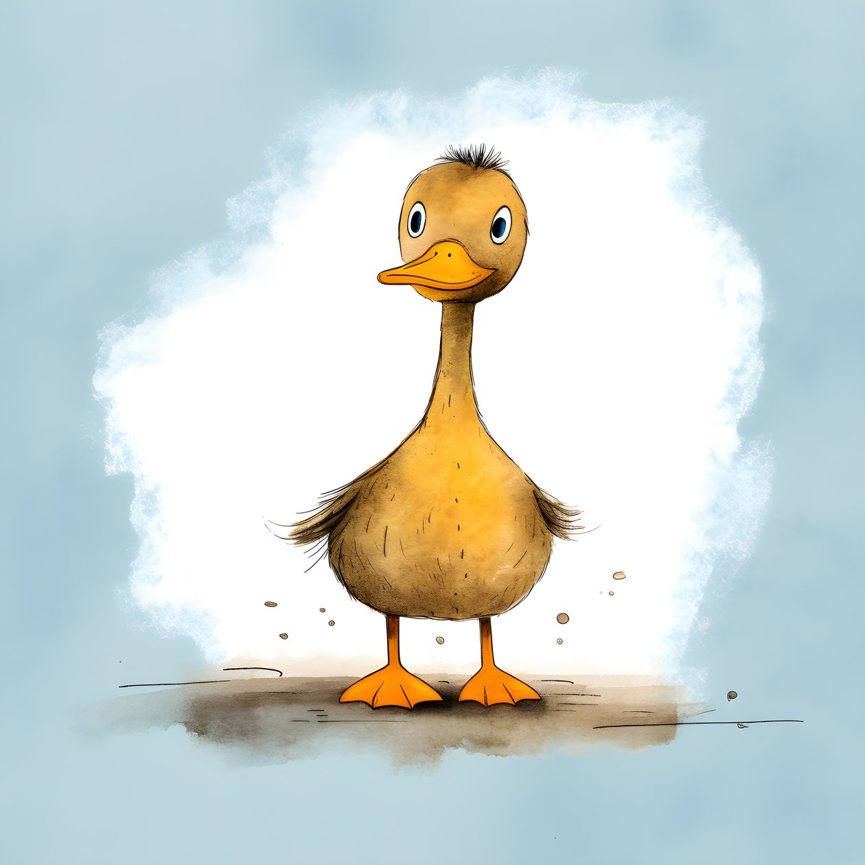 Pato no campo 4 de Kurt Heppke