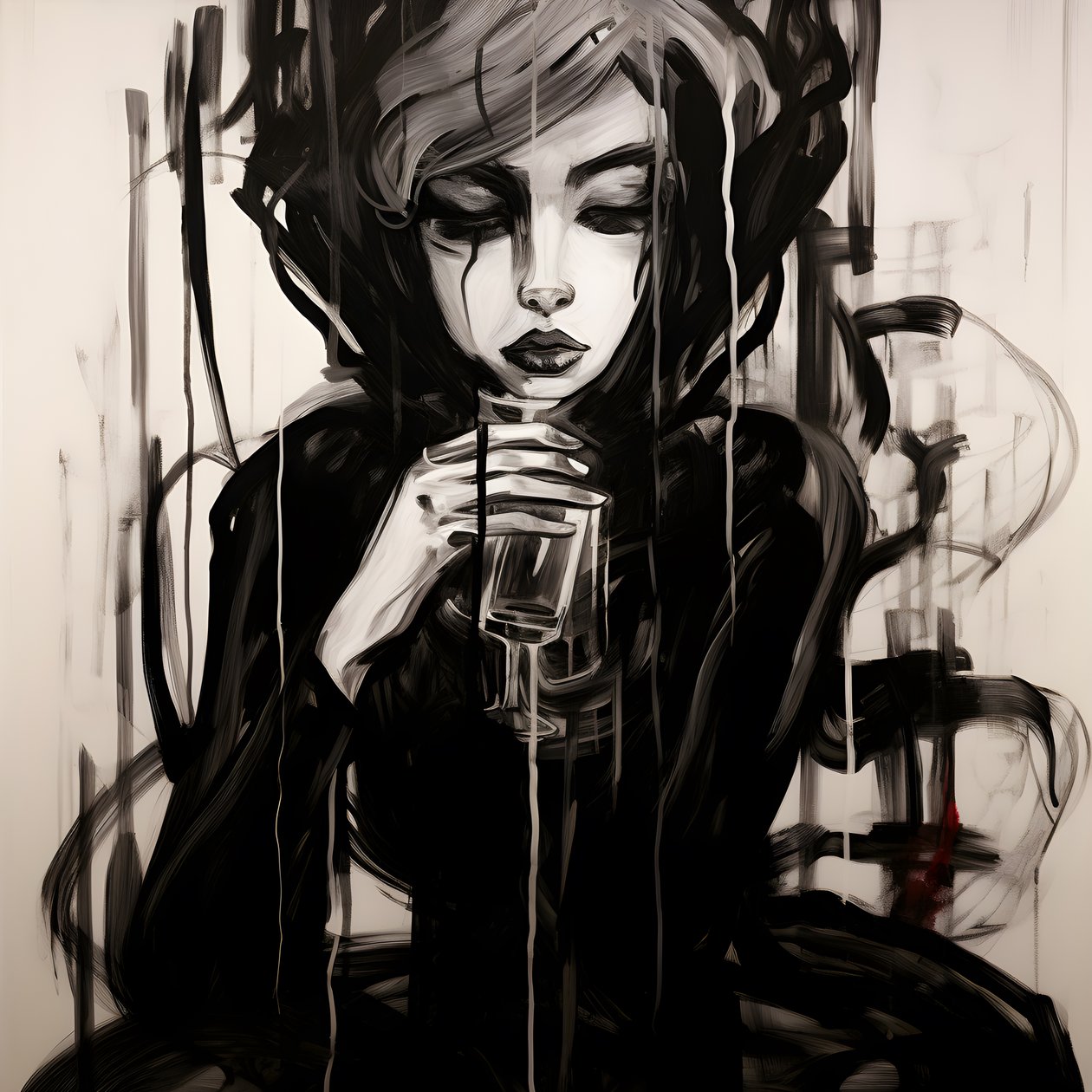 Esboço expressionista 3 de Kurt Heppke