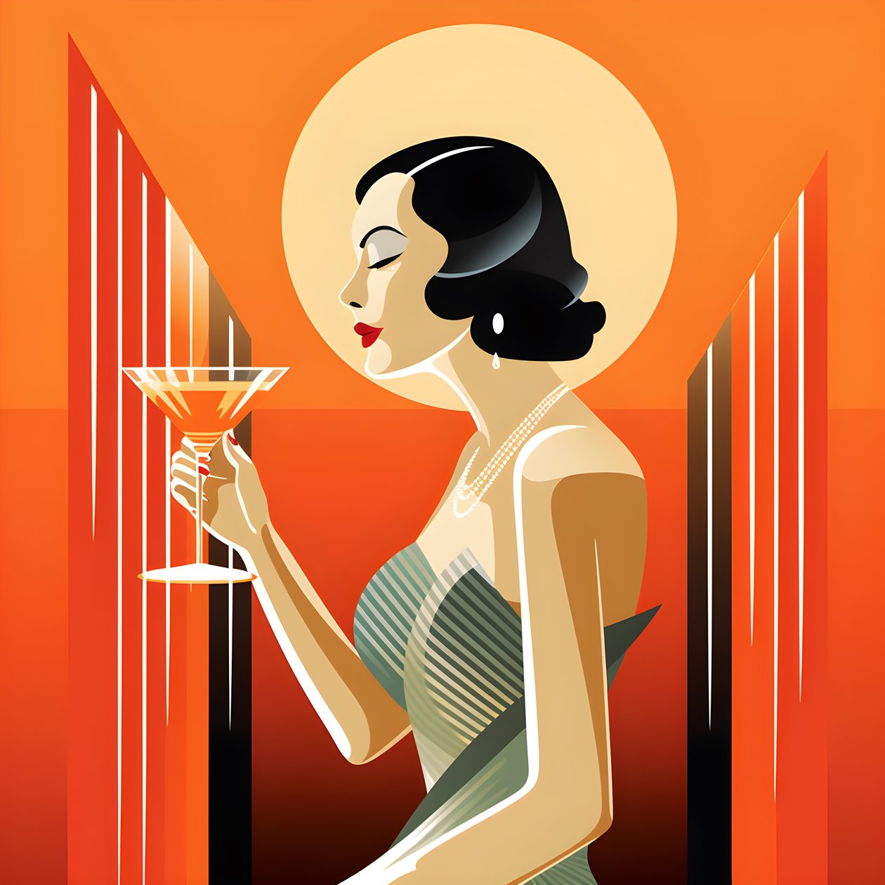 Mulher 30s Style 1 de Kurt Heppke