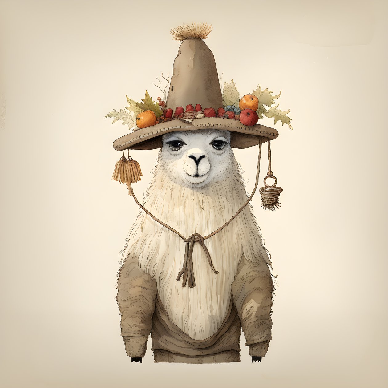 Lama, América do século XVIII 2 de Kurt Heppke