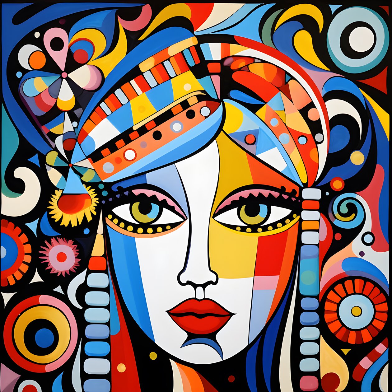Rainha do inverno colorida e mágica 4 de Kurt Heppke