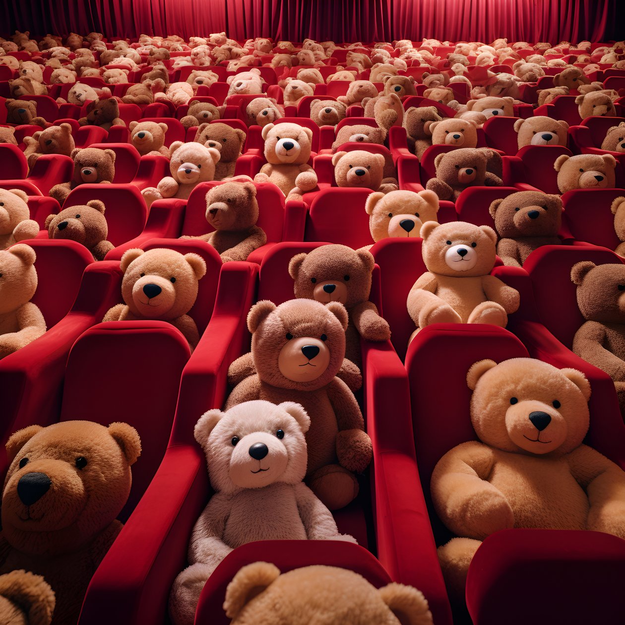 Milhões de ursos de peluche num cinema 3 de Kurt Heppke