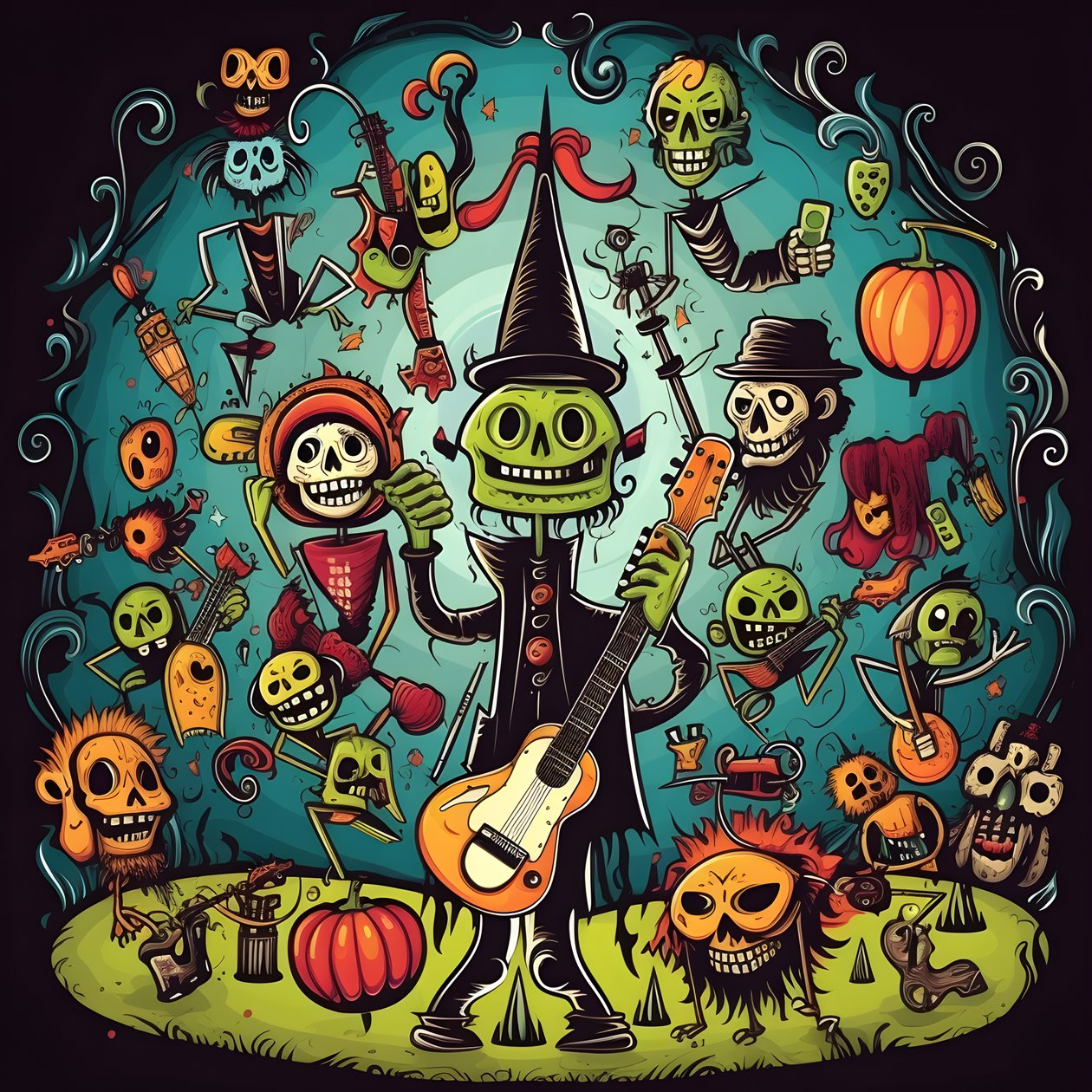  Os monstros tocam instrumentos. 3 de Kurt Heppke