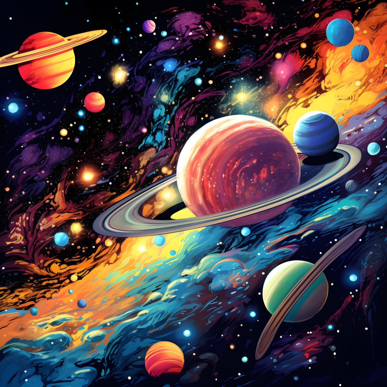 Planetário no espaço 3 de Kurt Heppke