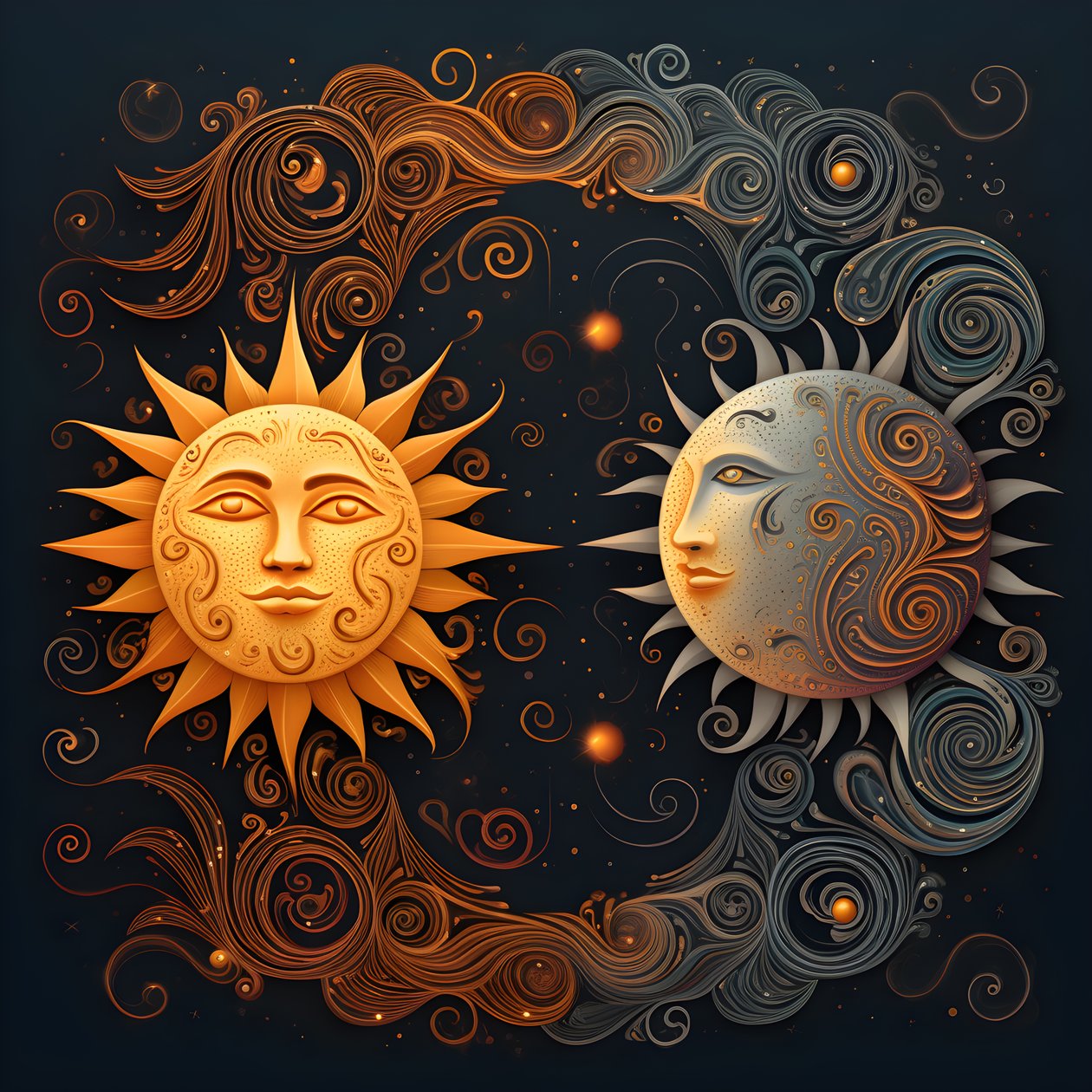 Sol e Lua 1 de Kurt Heppke