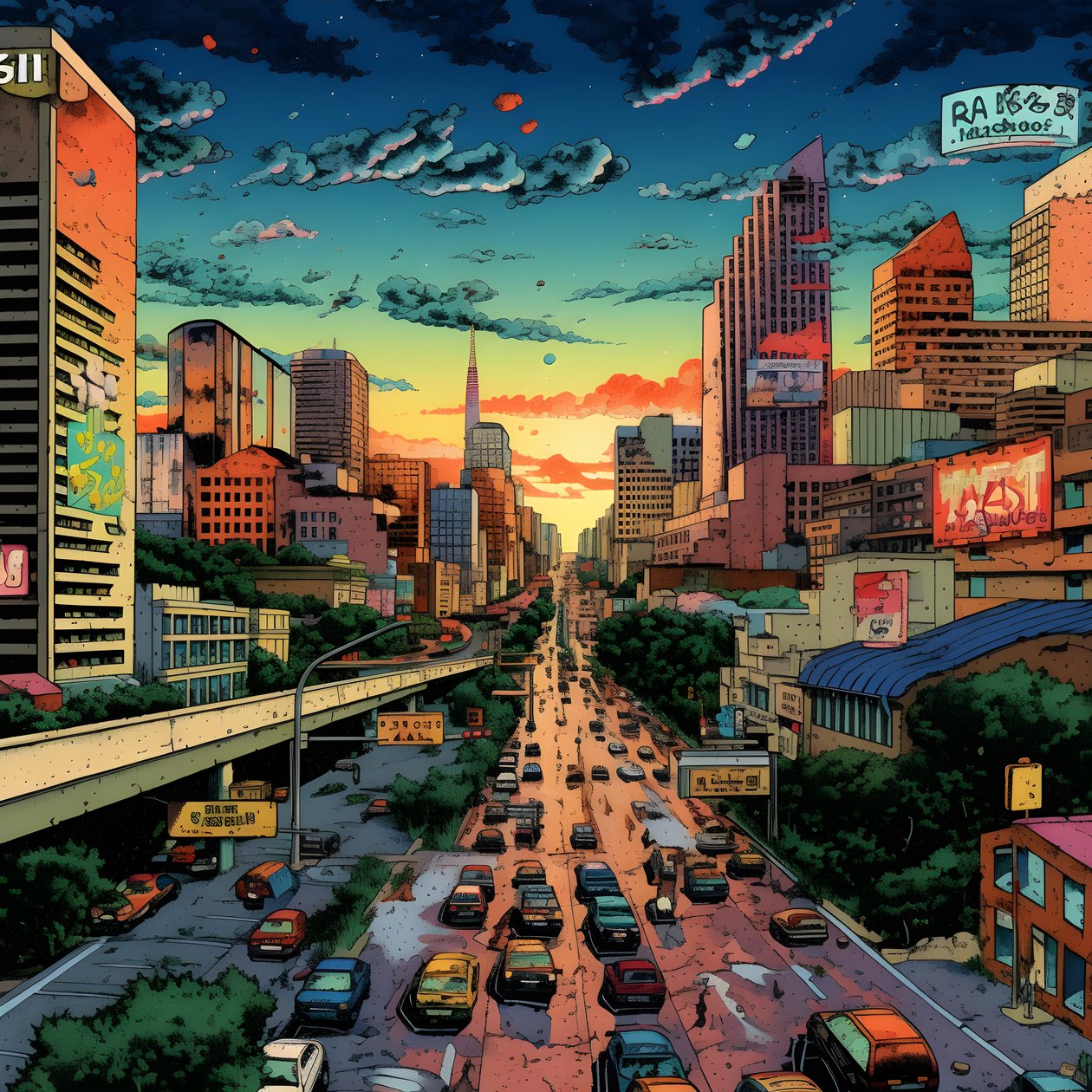 Paisagem urbana 2 de Kurt Heppke