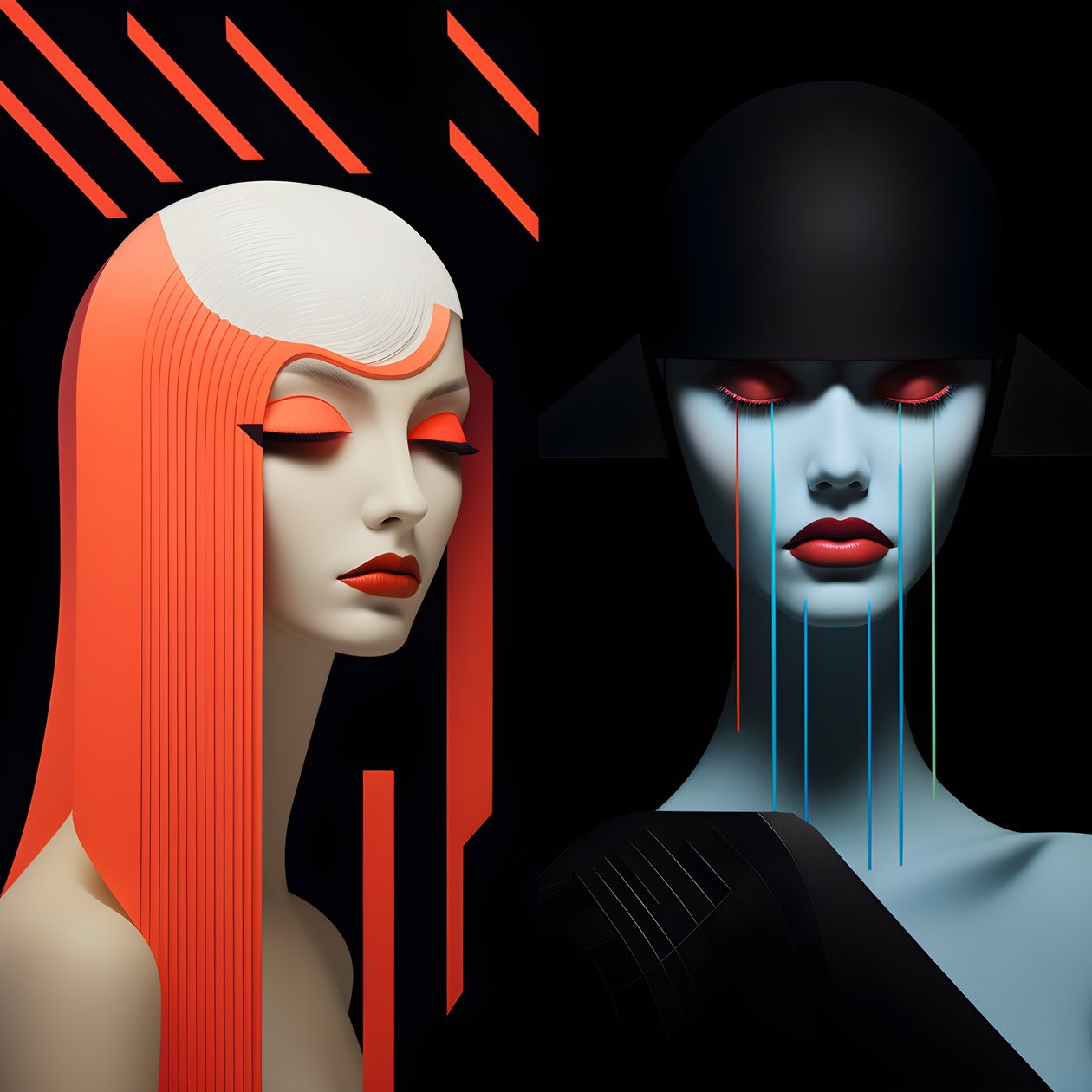 Design de personagens surrealista 3 de Kurt Heppke
