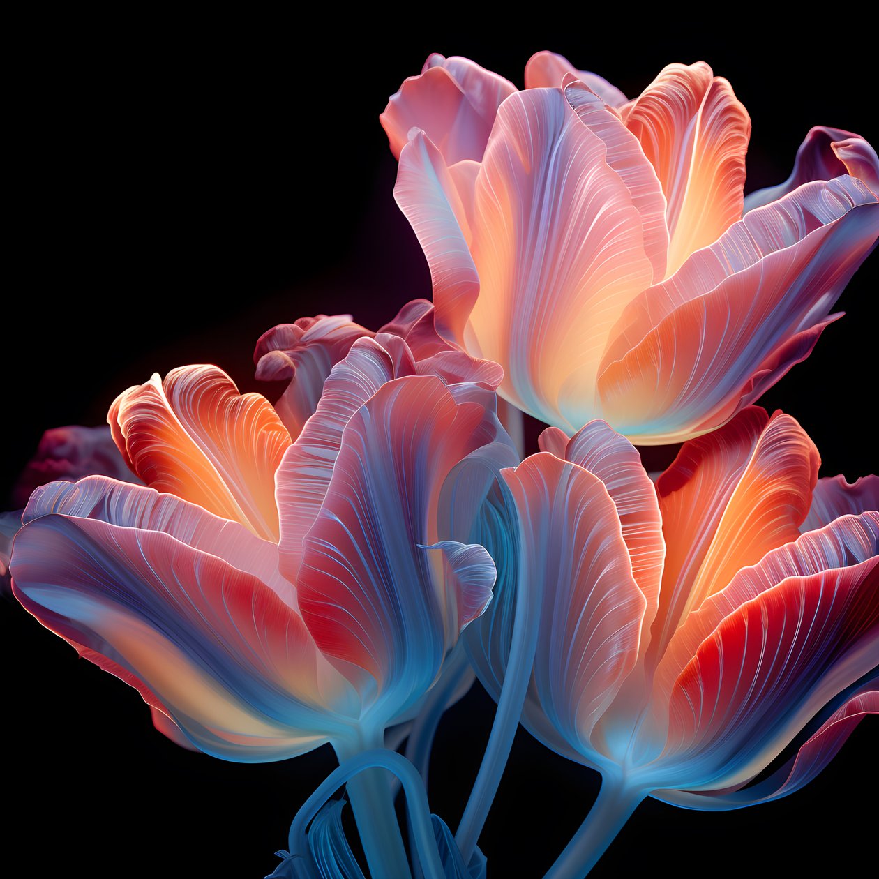 Tulipa emaranhada 1 de Kurt Heppke