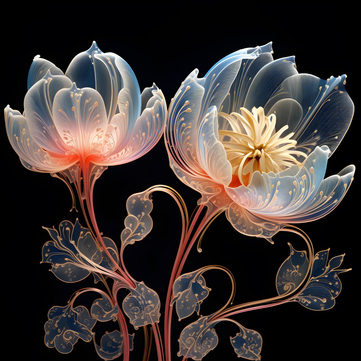 Tulipa emaranhada 3 de Kurt Heppke
