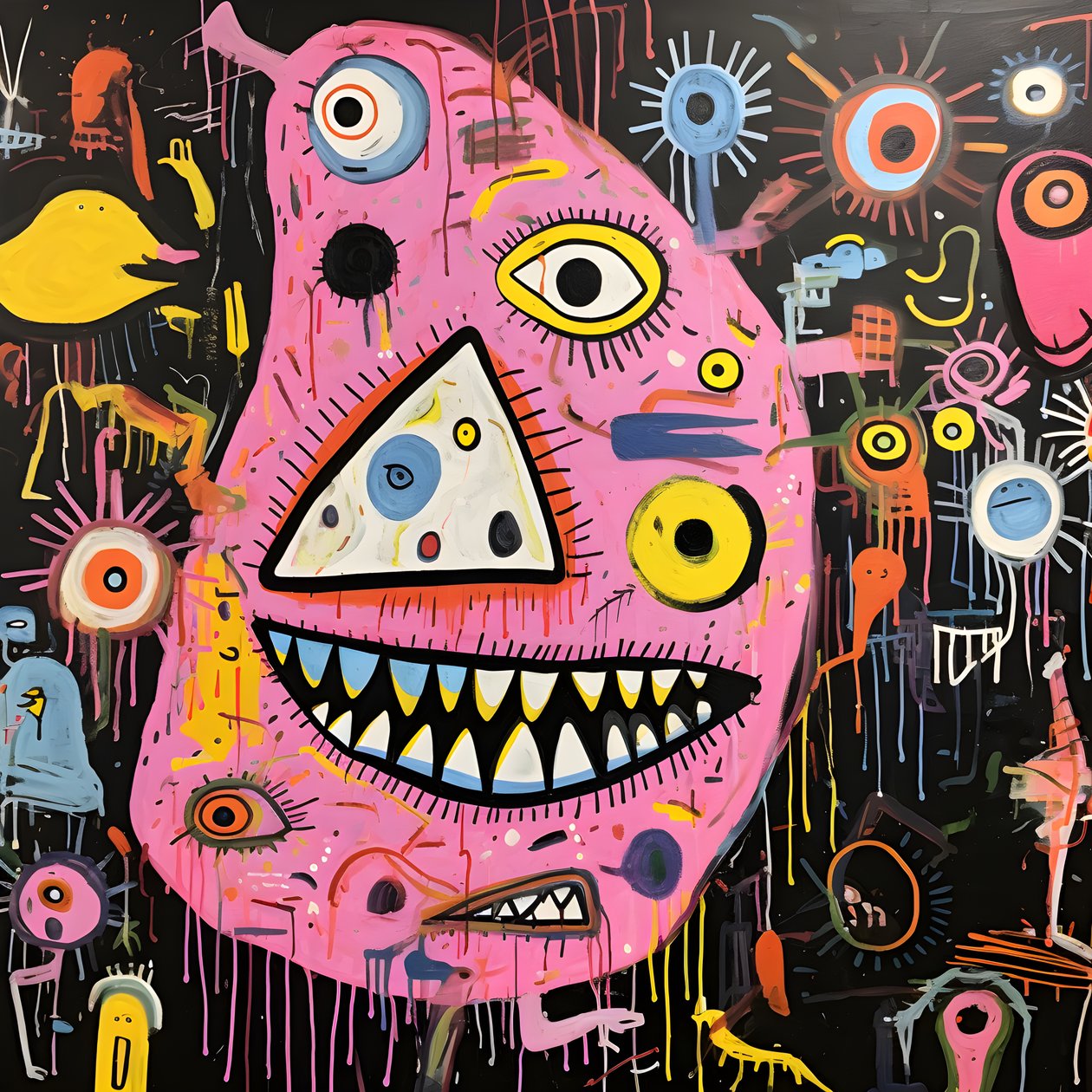 uma pintura acrílica de grande impacto 3 de Kurt Heppke