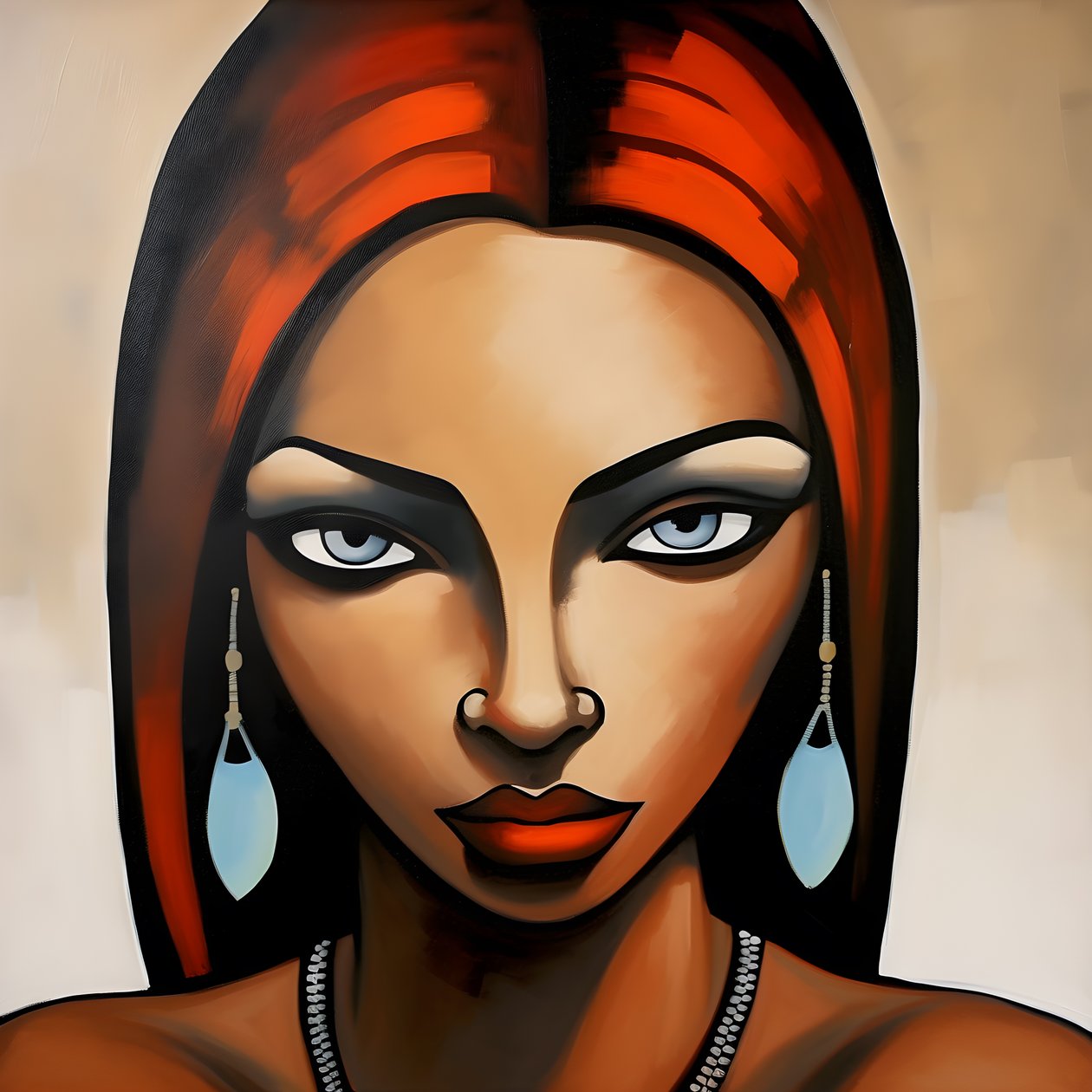 mulher africana 1 de Kurt Heppke