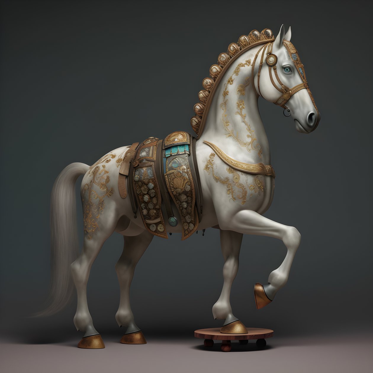 cavalo antropomórfico 3 de Kurt Heppke