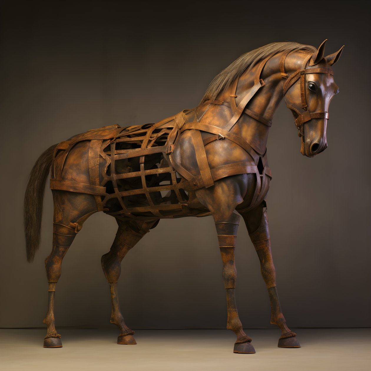 cavalo antropomórfico 4 de Kurt Heppke