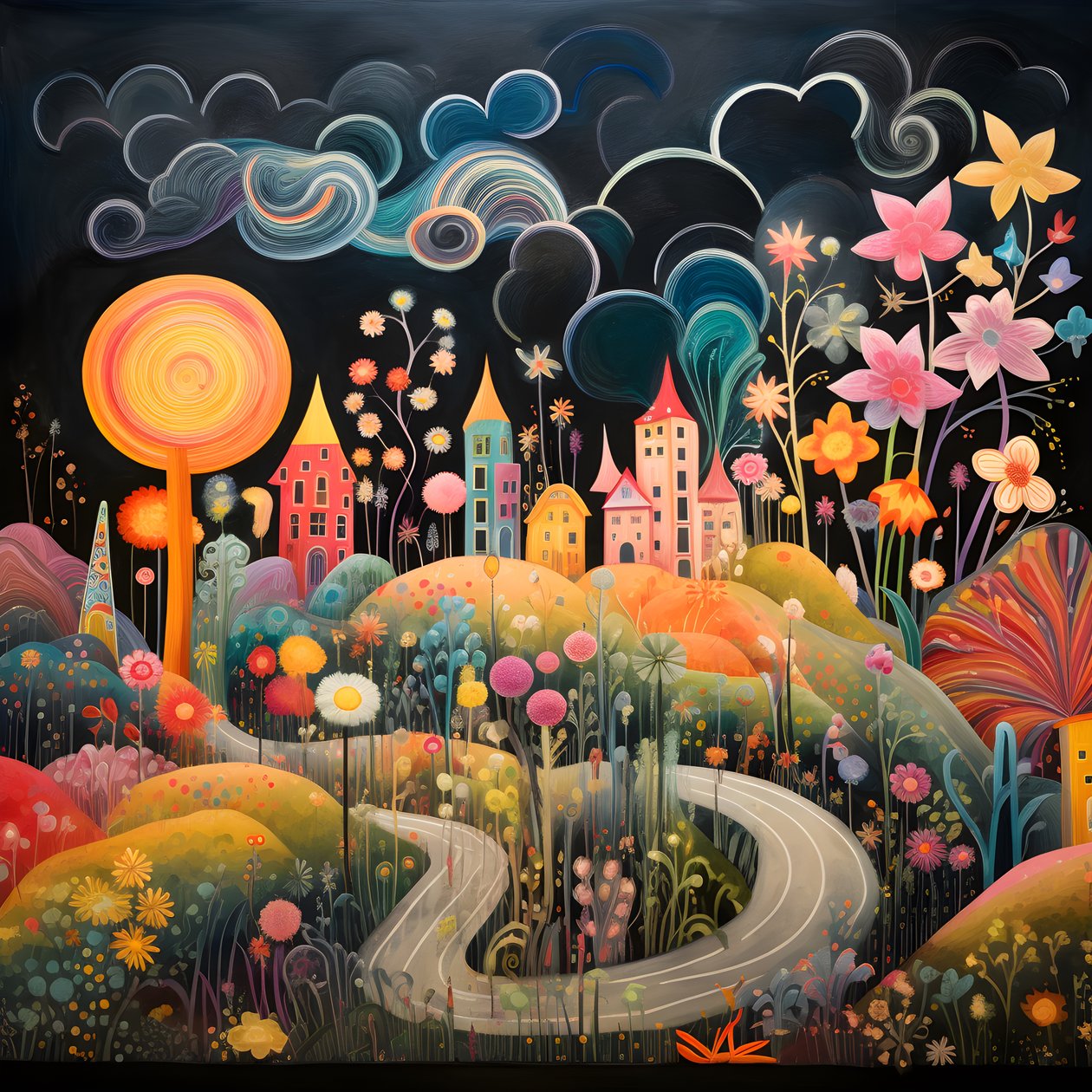 jardins coloridos 1 de Kurt Heppke