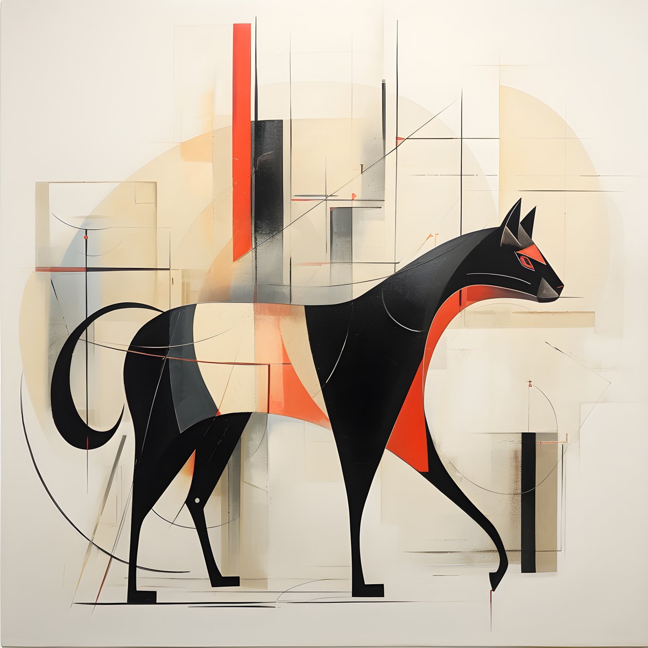 cavalo gato 1 de Kurt Heppke