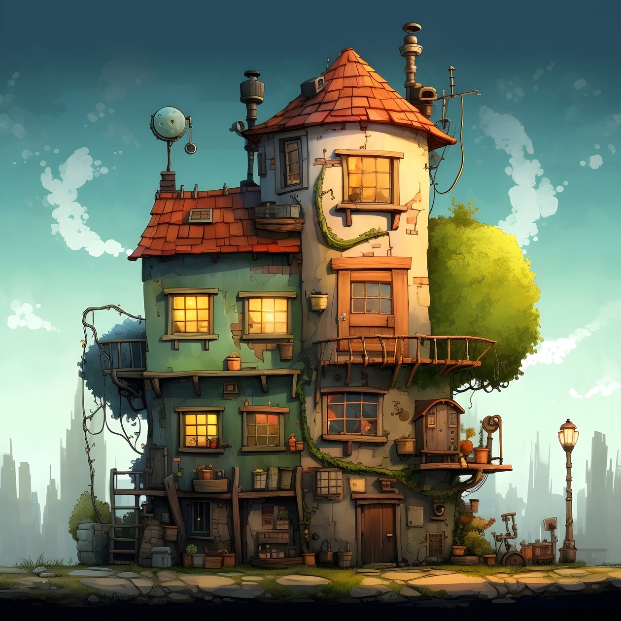 uma casa grande e uma casa pequena 2 de Kurt Heppke