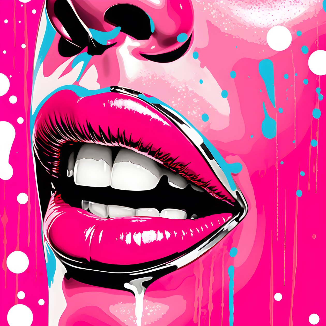 lábios rosa choque 3 de Kurt Heppke
