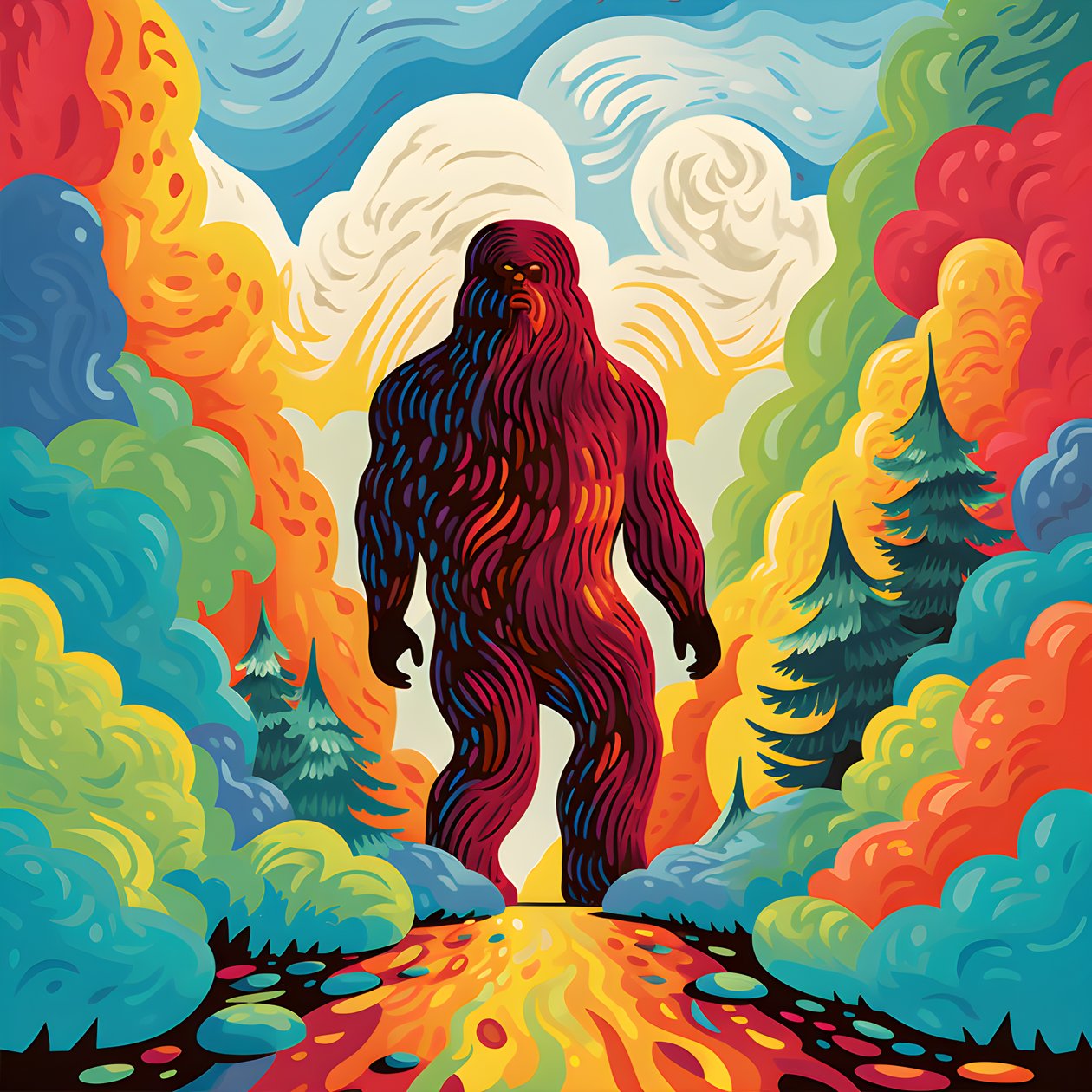 skurrile big foot 4 de Kurt Heppke