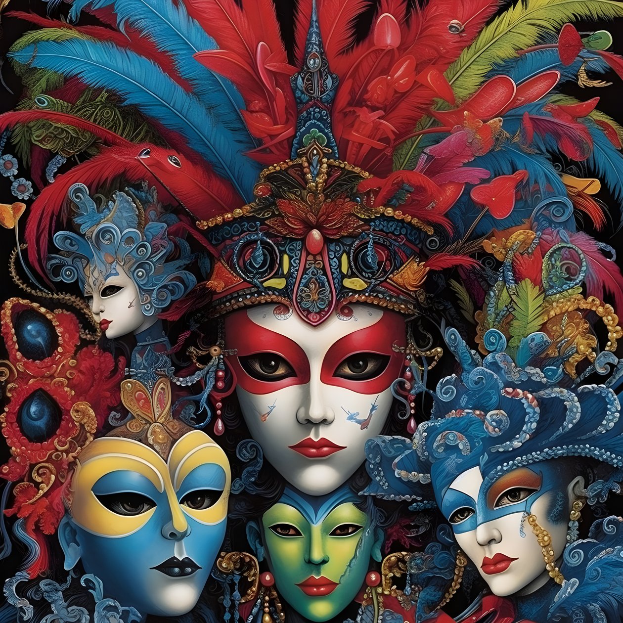 mascarada louca 1 de Kurt Heppke