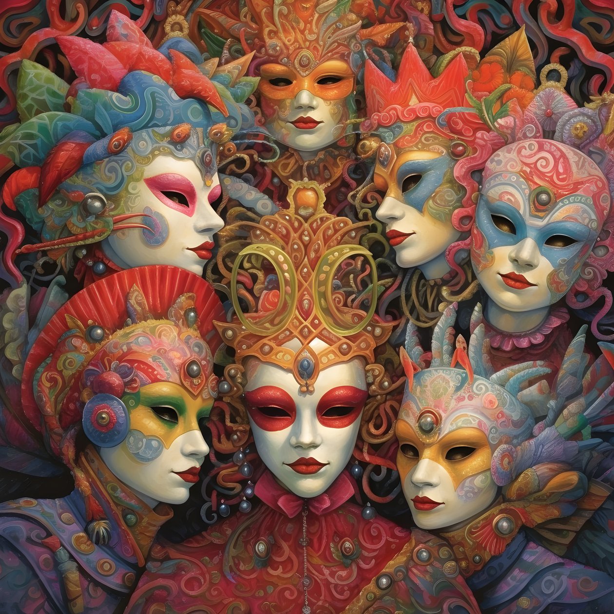 mascarada louca 4 de Kurt Heppke