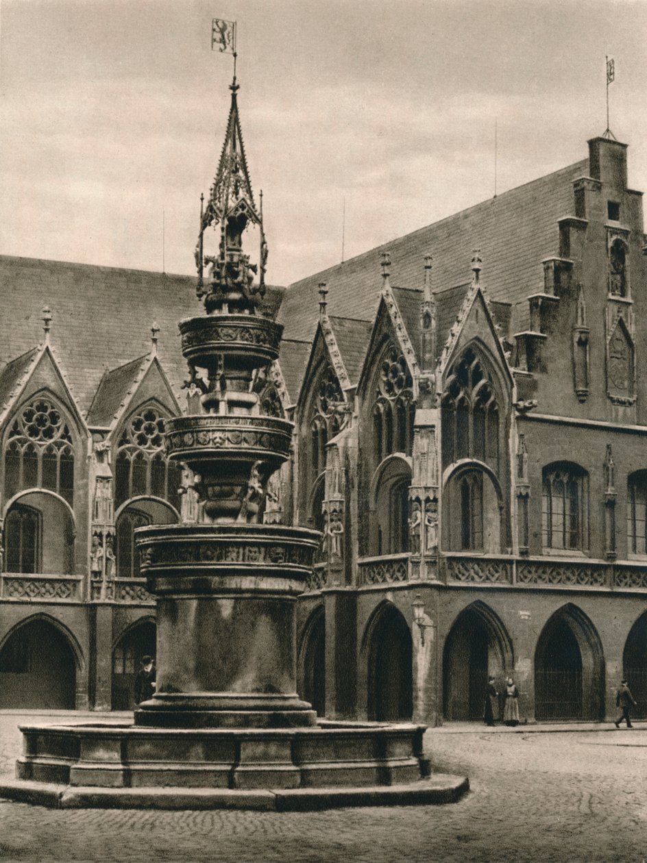 Braunschweig, prefeitura da cidade velha, 1931 de Kurt Hielscher