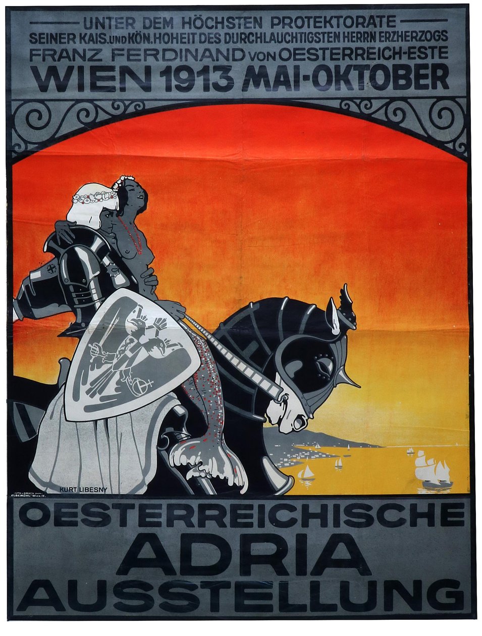 Exposição Adriática Austríaca, 1913. de Kurt Libesny