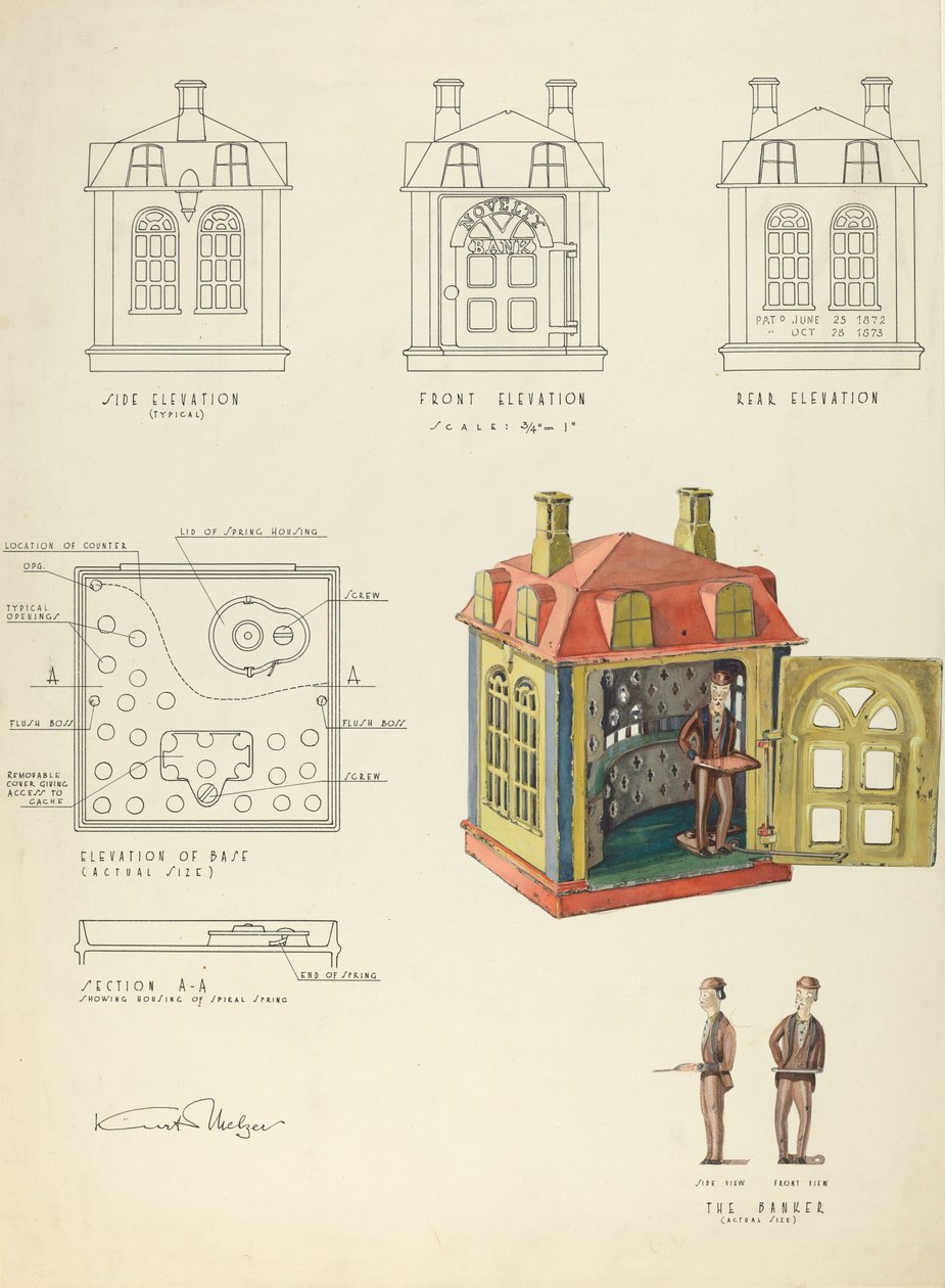 Toy Bank, 19351942. de Kurt Melzer