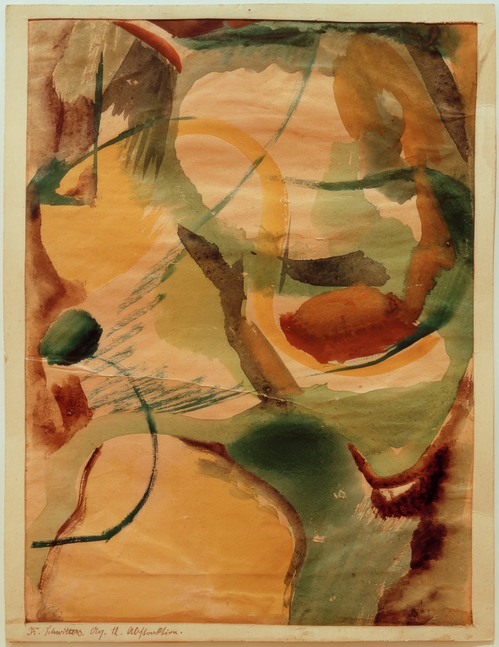 So. 12 Abstração de Kurt Schwitters
