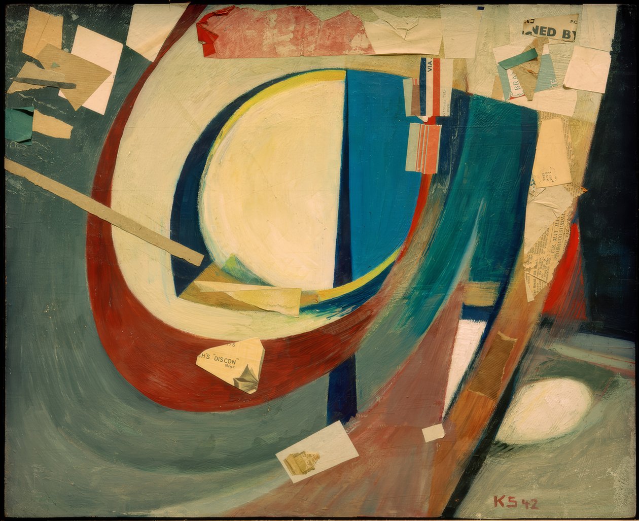 Resumo da imagem Skoyen II de Kurt Schwitters