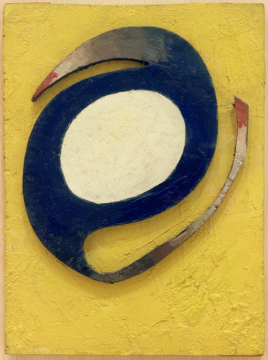 Parágrafo azul de Kurt Schwitters