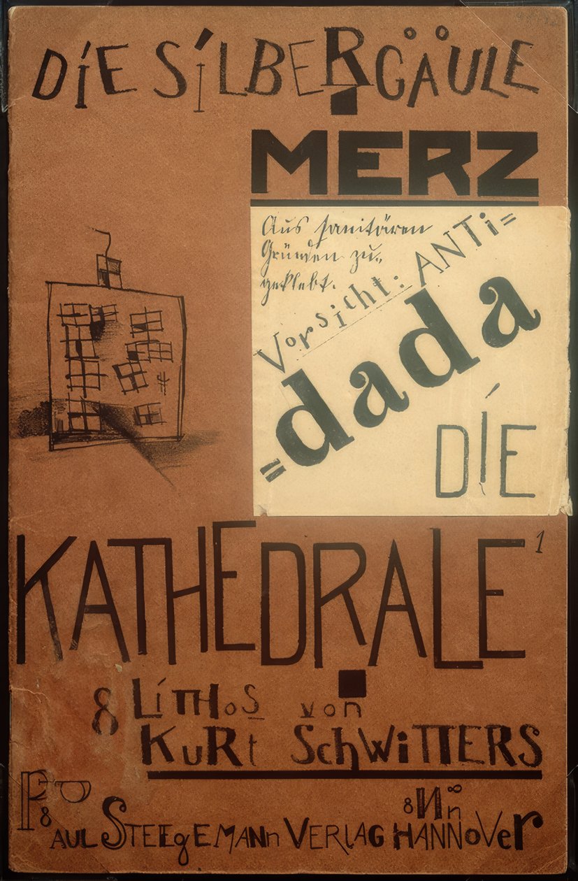 A catedral, 8 litografias de Kurt Schwitters