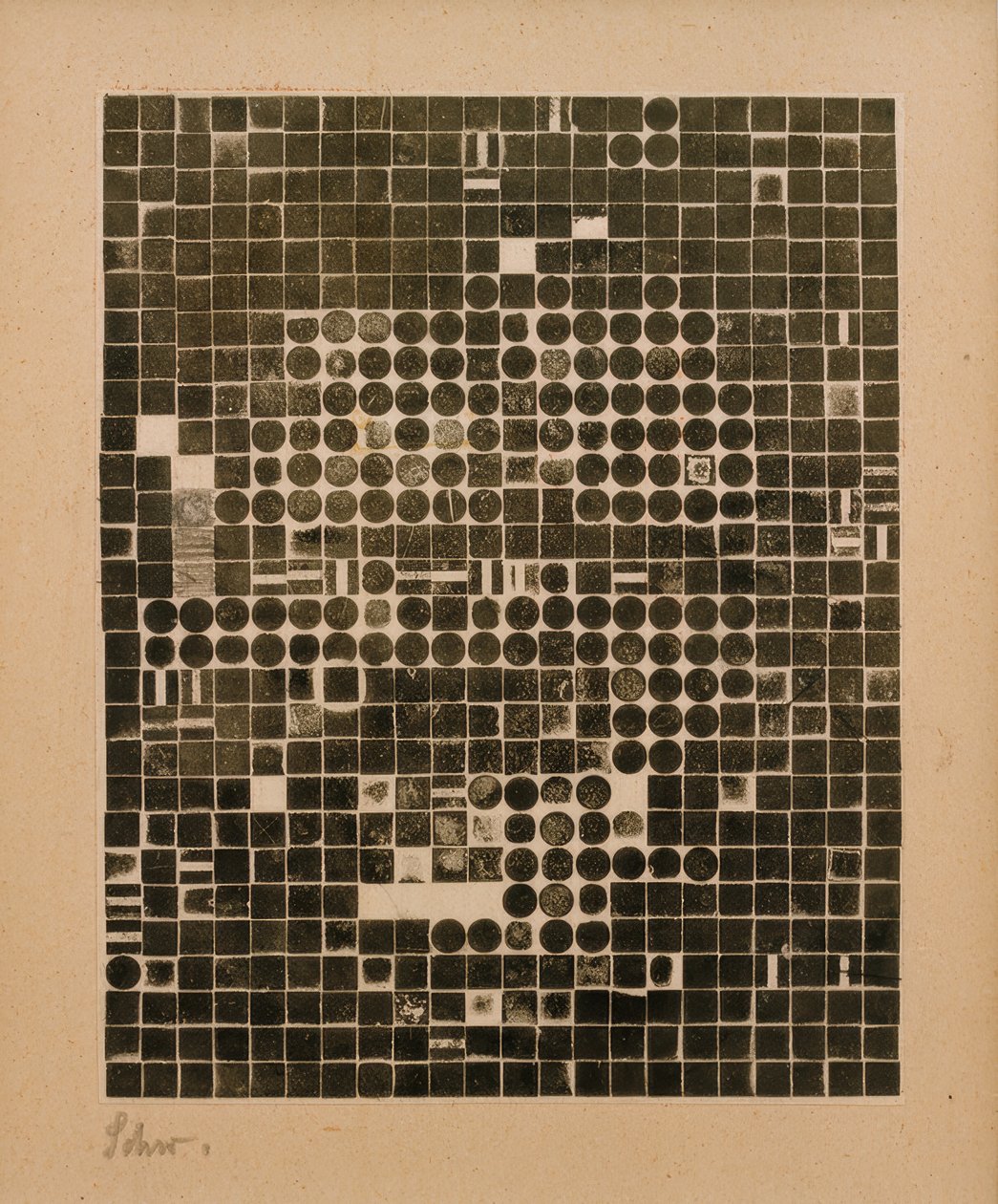 A quadratura do círculo - resolvida! de Kurt Schwitters
