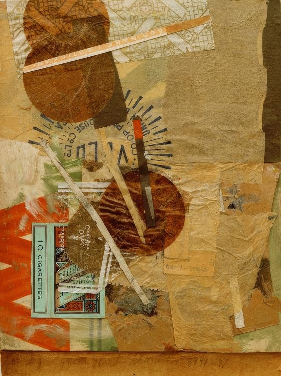 Para Higu (Merzzeichnung) de Kurt Schwitters