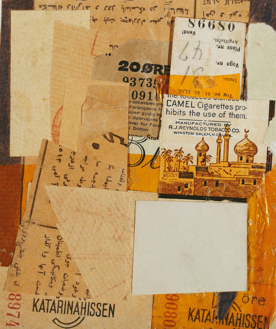 Katarinahissen, 1936 de Kurt Schwitters