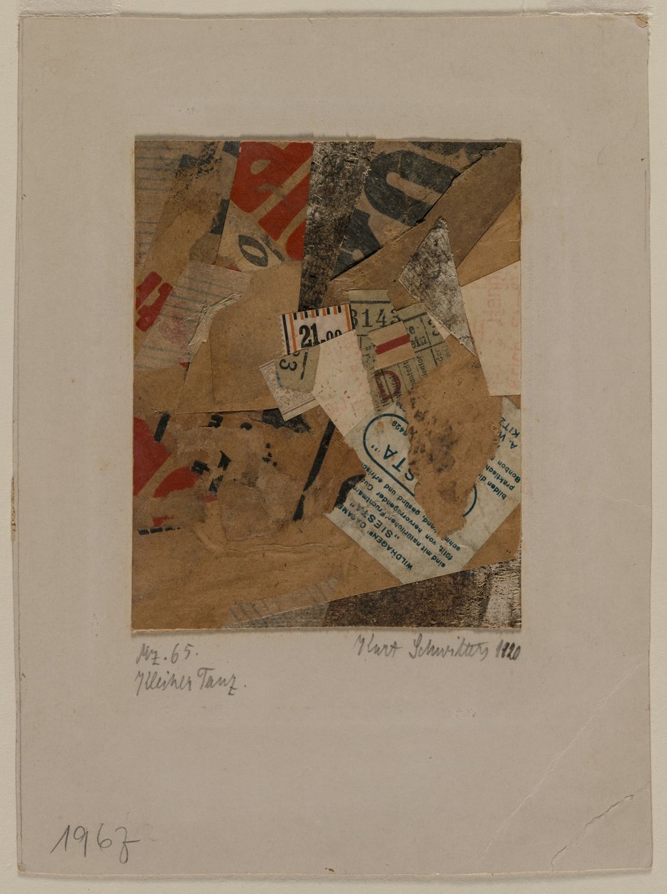 Dançazinha de Kurt Schwitters
